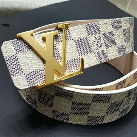 how to identify a fake white louis vuitton belt|louis vuitton knockoff belt.